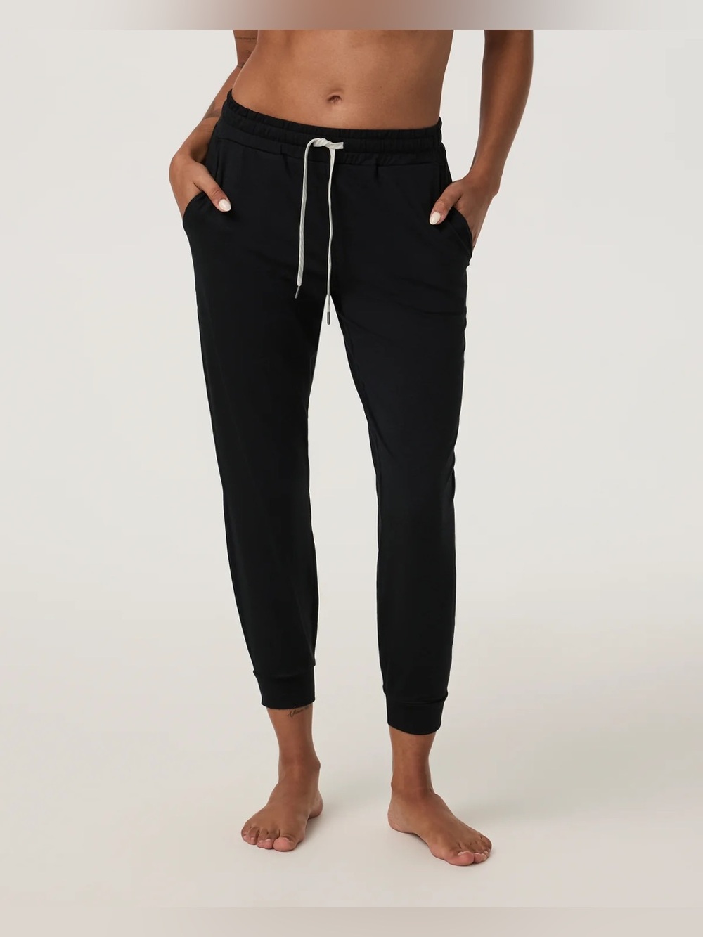 Vuori Performance Jogger Sweatpants in Black Heather Size Small